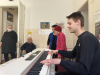 Charity concert of the students of the Faculty of Music and Choreography at a home for the elderly