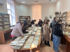 Students and teachers visited the library of Ushynsky University